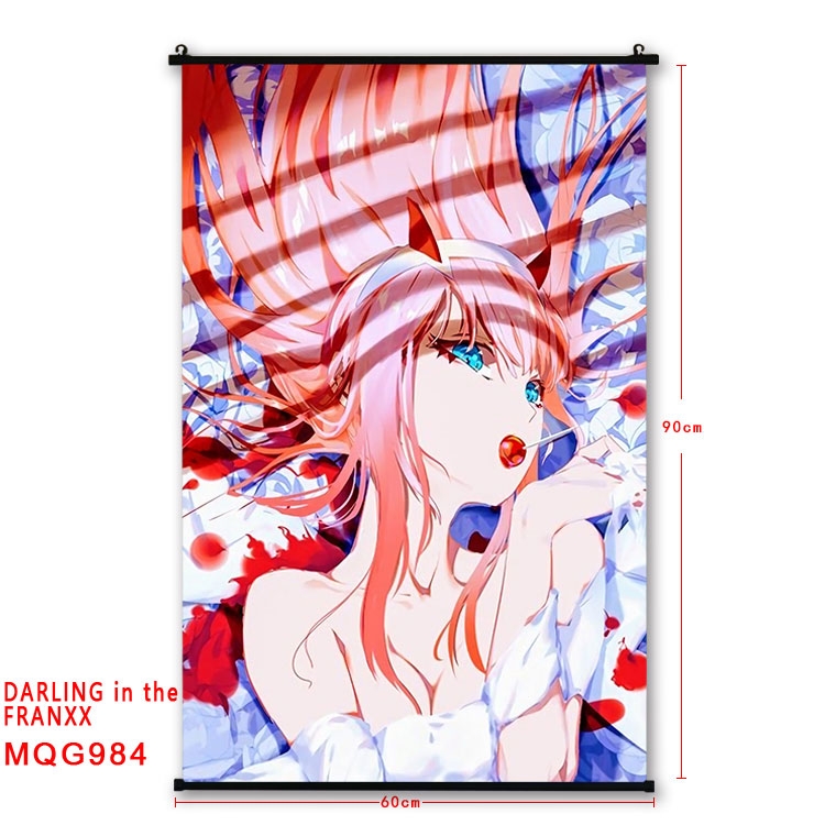 DARLING in the FRANX plastic pole cloth painting Wall Scroll 60X90CM  MQG984