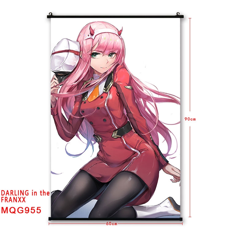 DARLING in the FRANX plastic pole cloth painting Wall Scroll 60X90CM  MQG955