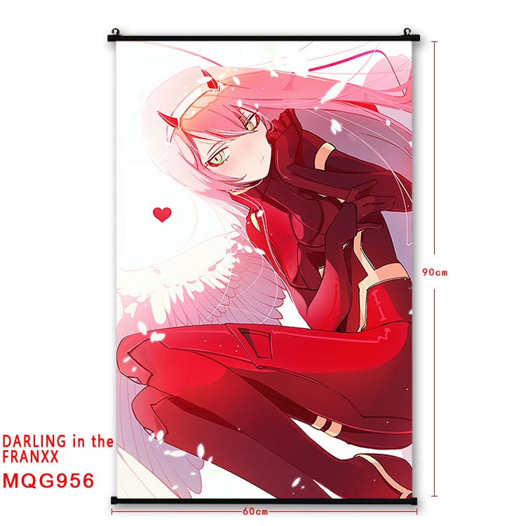 DARLING in the FRANX plastic pole cloth painting Wall Scroll 60X90CM  MQG956