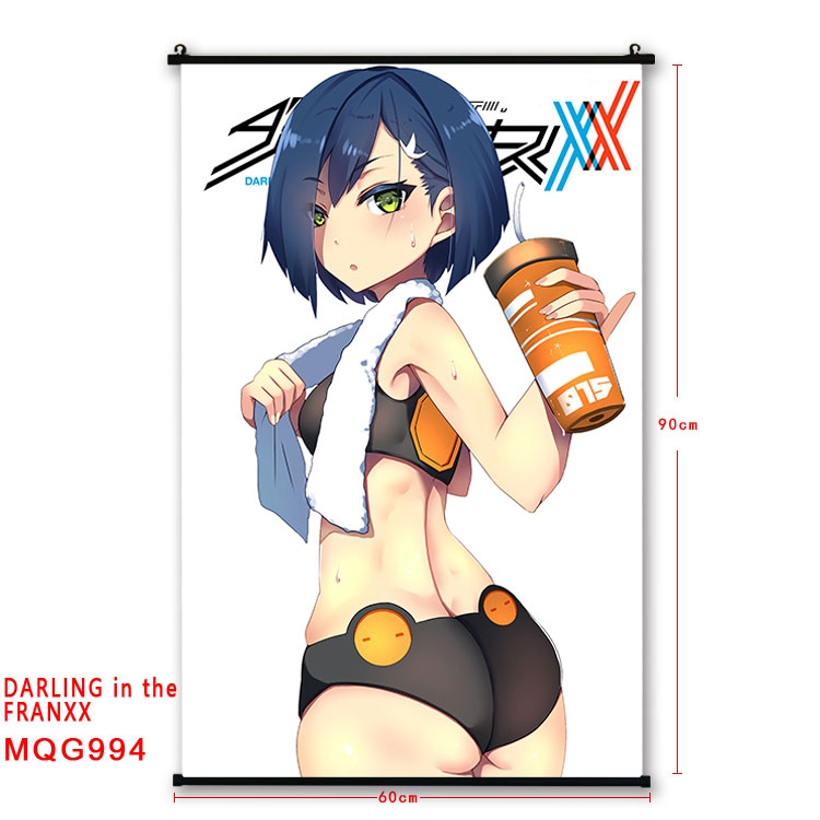 DARLING in the FRANX plastic pole cloth painting Wall Scroll 60X90CM  MQG994