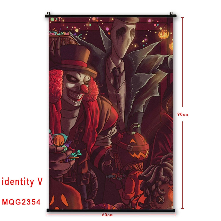 Identity V Anime plastic pole cloth painting Wall Scroll 60X90CM MQG2354