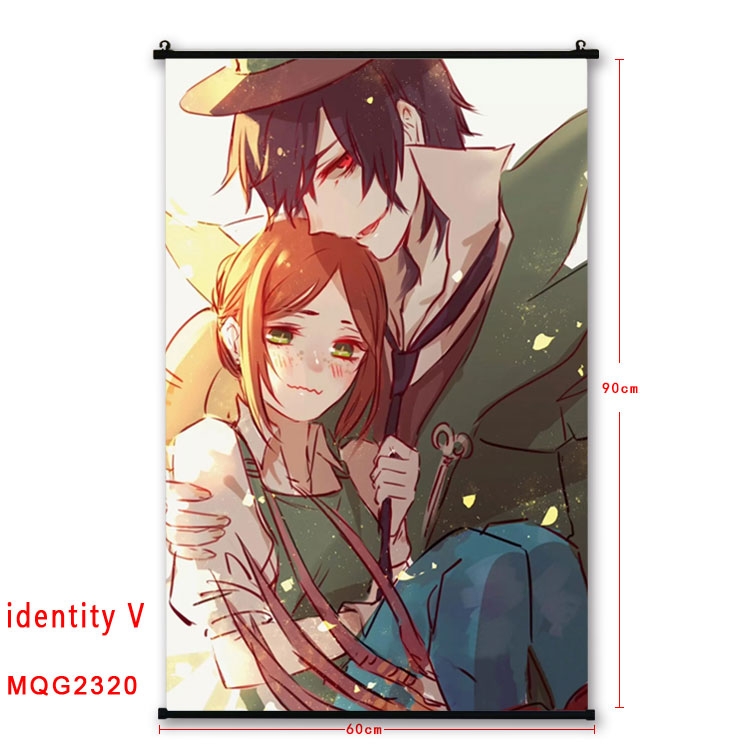 Identity V Anime plastic pole cloth painting Wall Scroll 60X90CM MQG2320