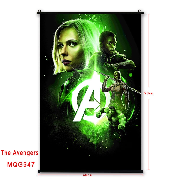 The avengers allianc Anime plastic pole cloth painting Wall Scroll 60X90CM MQG947