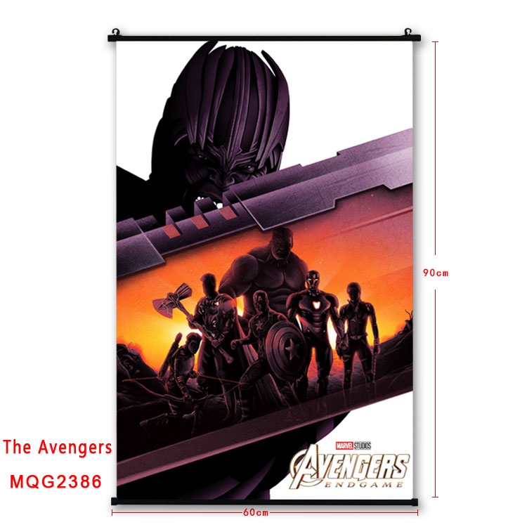 The avengers allianc Anime plastic pole cloth painting Wall Scroll 60X90CM MQG2386