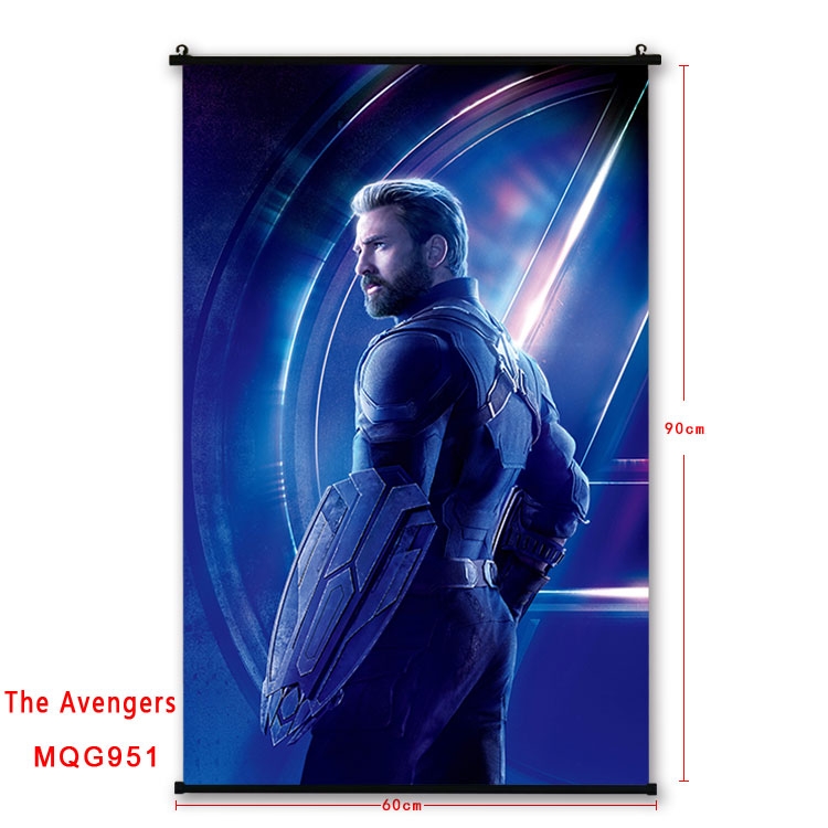 The avengers allianc Anime plastic pole cloth painting Wall Scroll 60X90CM MQG951