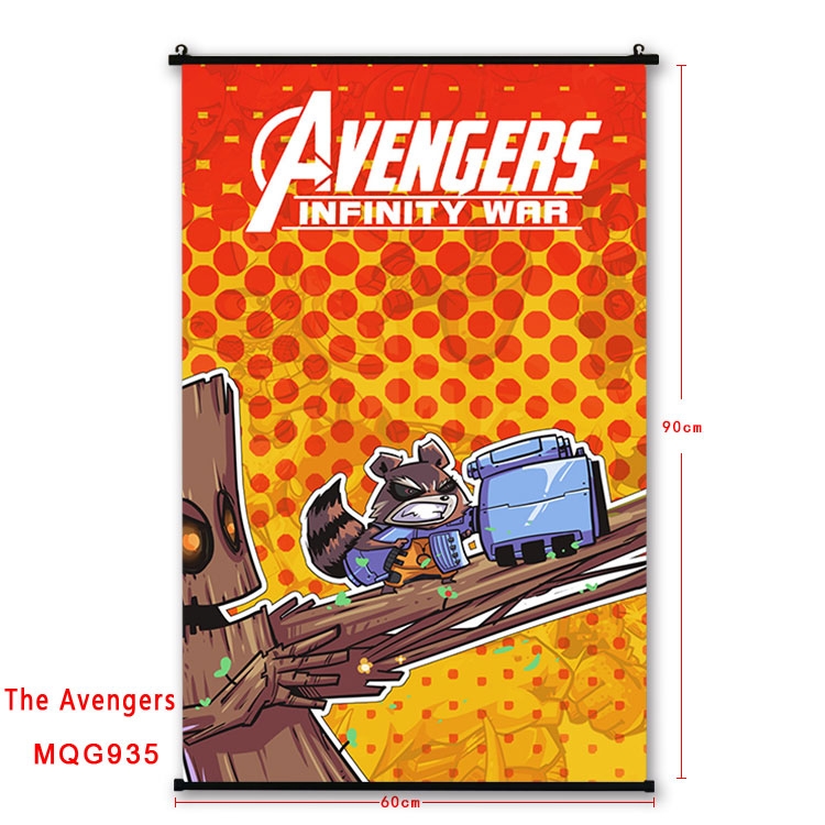 The avengers allianc Anime plastic pole cloth painting Wall Scroll 60X90CM MQG935