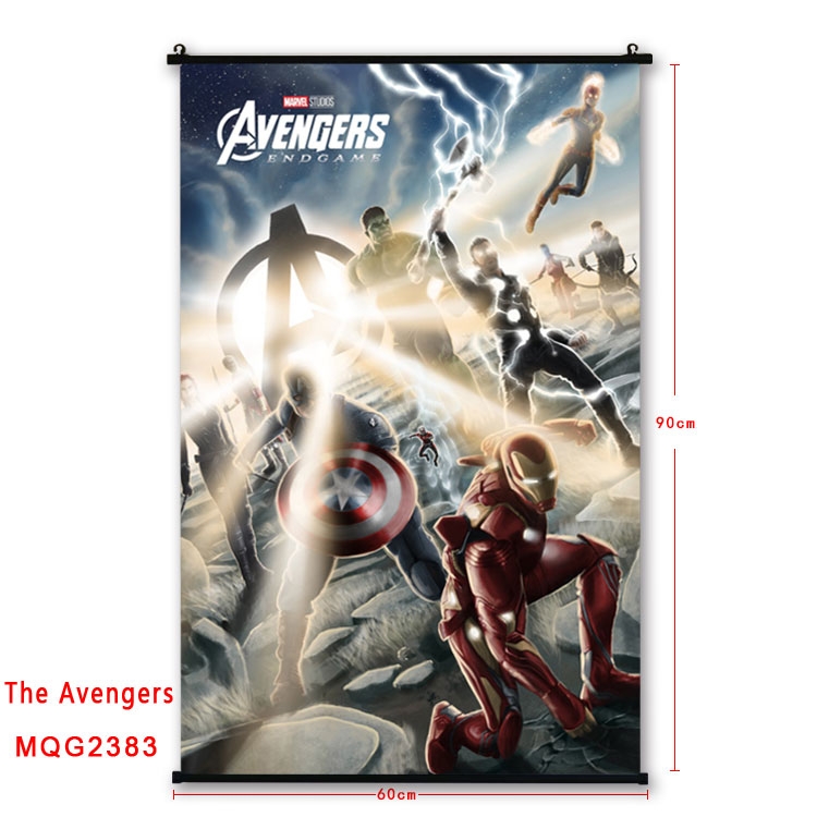 The avengers allianc Anime plastic pole cloth painting Wall Scroll 60X90CM MQG2383