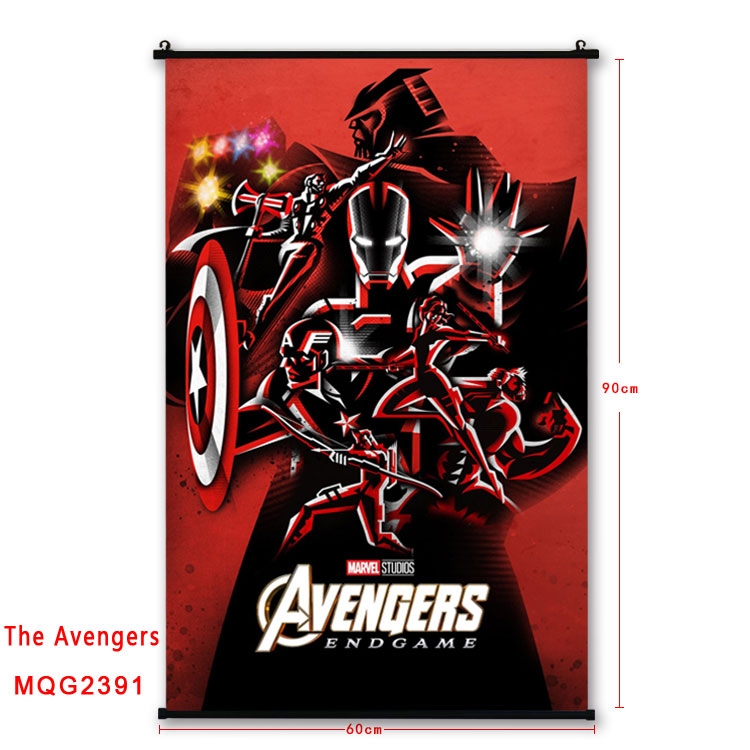 The avengers allianc Anime plastic pole cloth painting Wall Scroll 60X90CM MQG2391