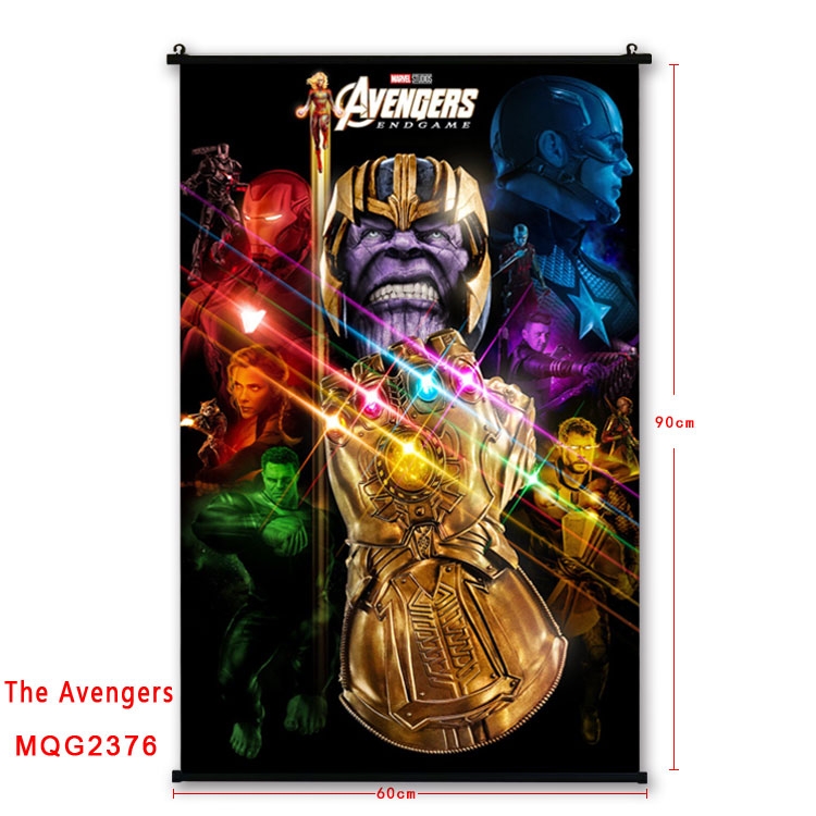 The avengers allianc Anime plastic pole cloth painting Wall Scroll 60X90CM MQG2376