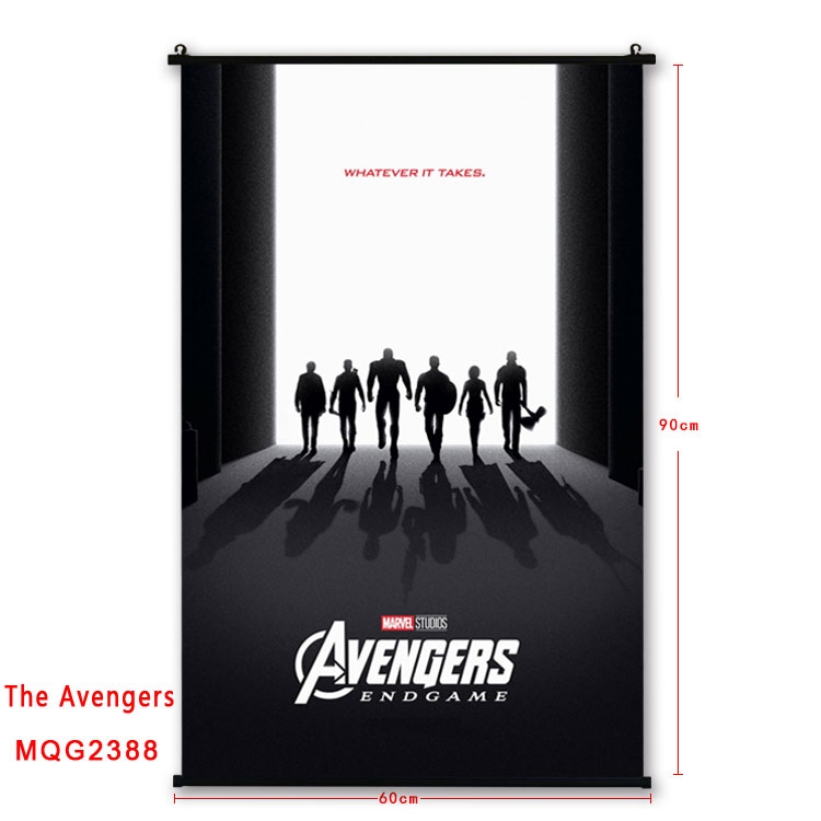 The avengers allianc Anime plastic pole cloth painting Wall Scroll 60X90CM MQG2388