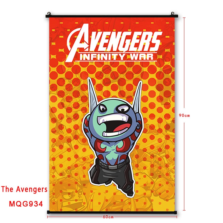 The avengers allianc Anime plastic pole cloth painting Wall Scroll 60X90CM MQG934