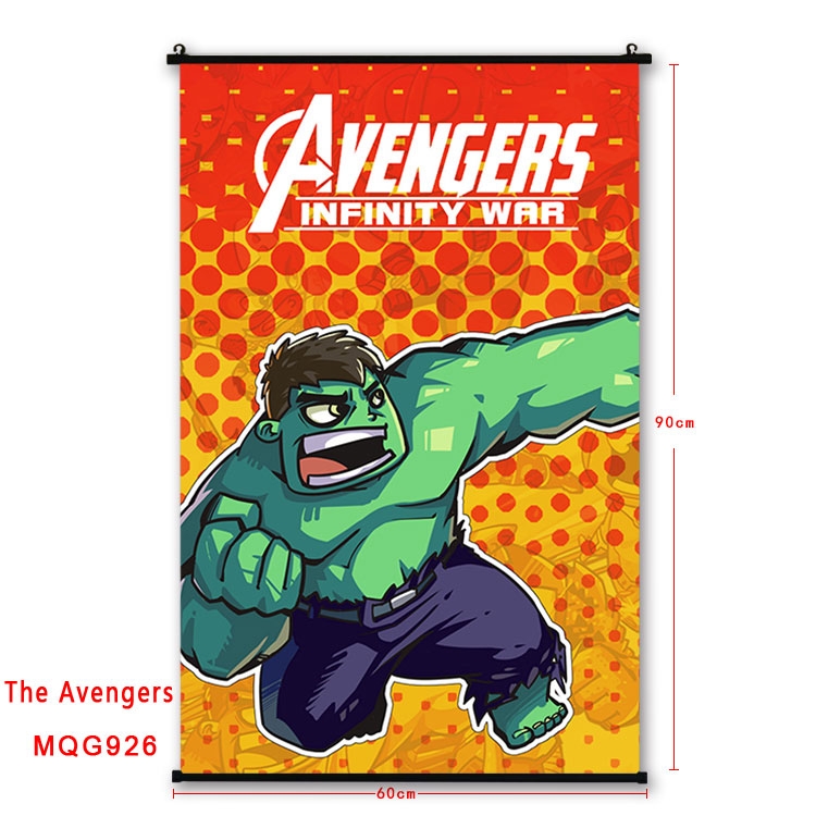 The avengers allianc Anime plastic pole cloth painting Wall Scroll 60X90CM MQG926