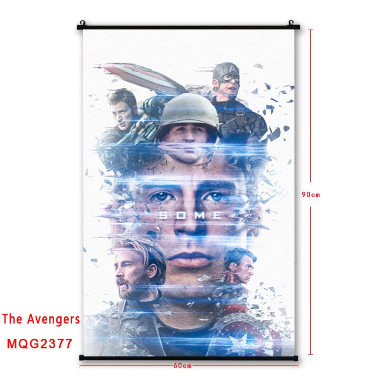 The avengers allianc Anime plastic pole cloth painting Wall Scroll 60X90CM MQG2377