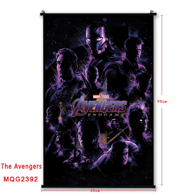 The avengers allianc Anime plastic pole cloth painting Wall Scroll 60X90CM MQG2392