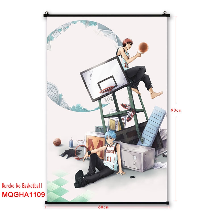 Kuroko no Basuke Anime plastic pole cloth painting Wall Scroll 60X90CM  MQGHA1109