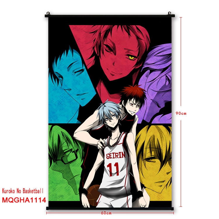 Kuroko no Basuke Anime plastic pole cloth painting Wall Scroll 60X90CM  MQGHA1114