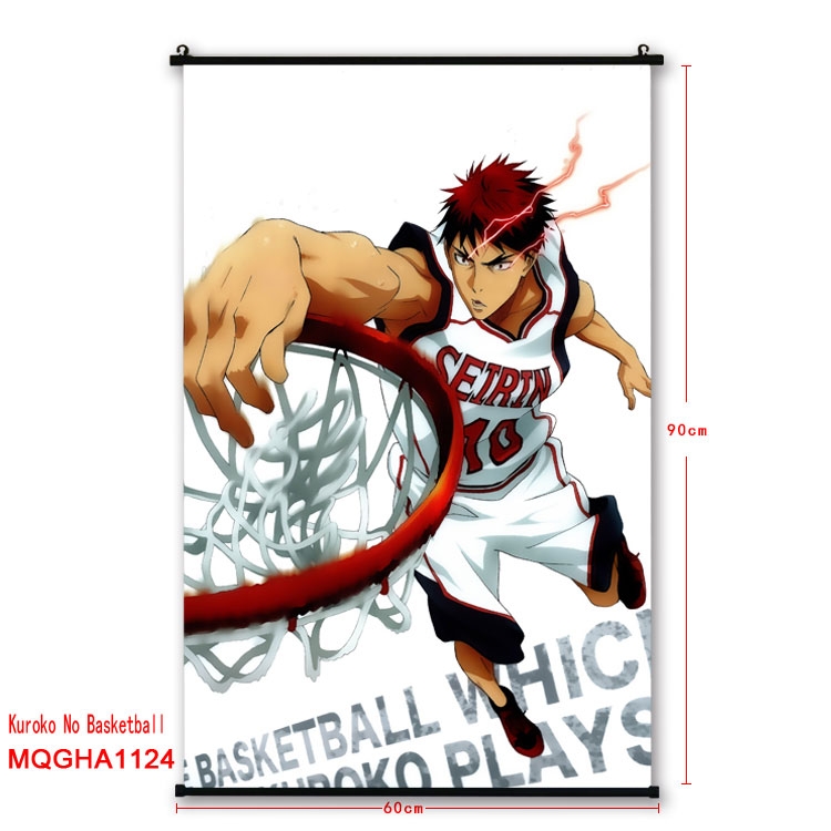 Kuroko no Basuke Anime plastic pole cloth painting Wall Scroll 60X90CM  MQGHA1124