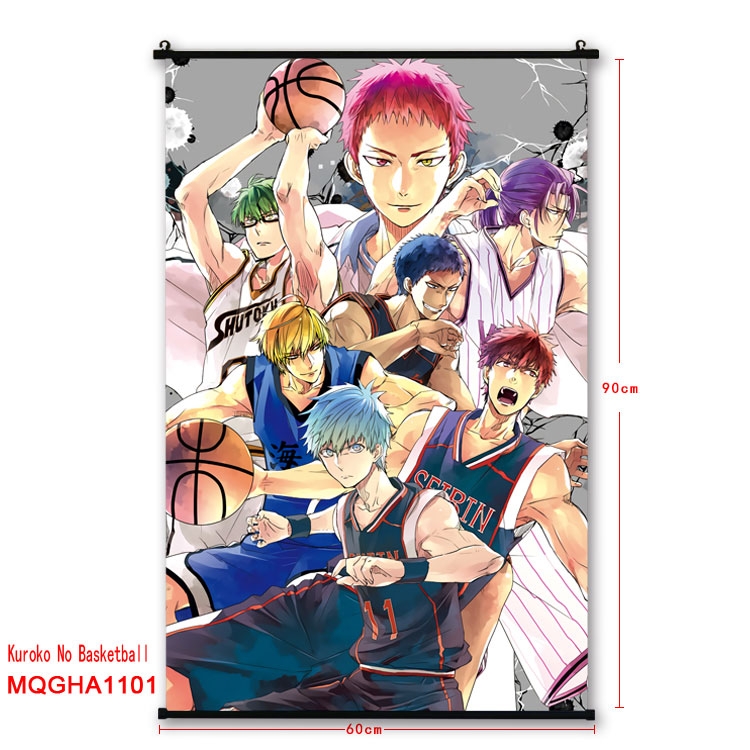 Kuroko no Basuke Anime plastic pole cloth painting Wall Scroll 60X90CM  MQGHA1101