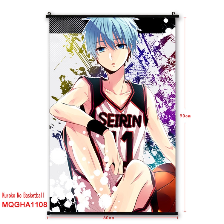 Kuroko no Basuke Anime plastic pole cloth painting Wall Scroll 60X90CM  MQGHA1108