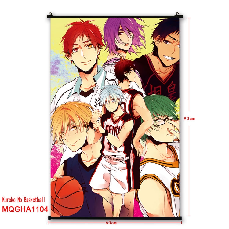 Kuroko no Basuke Anime plastic pole cloth painting Wall Scroll 60X90CM  MQGHA1104