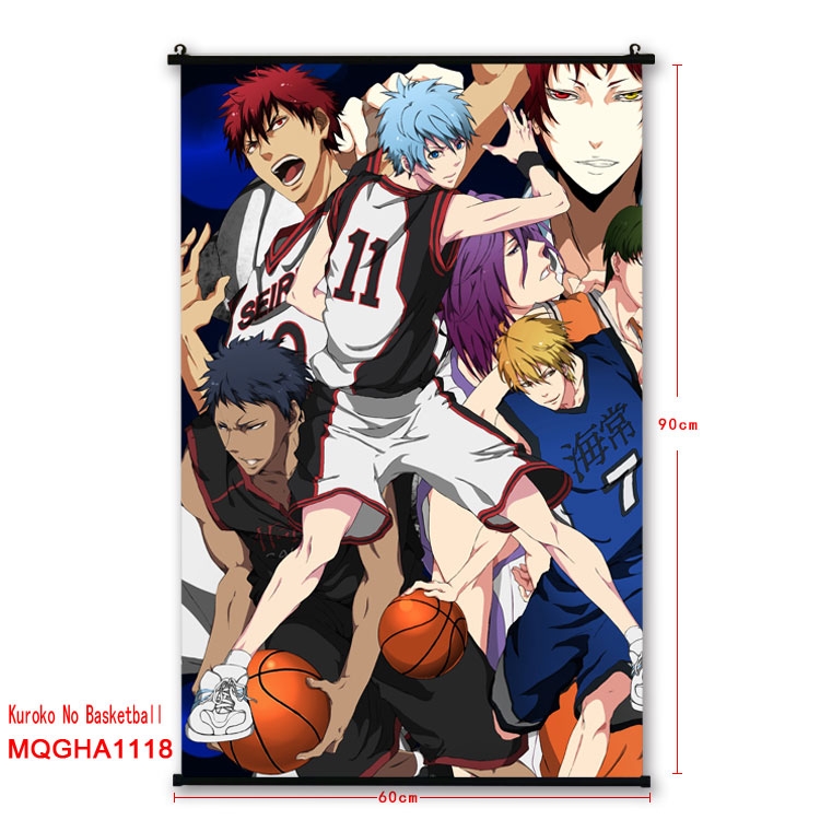 Kuroko no Basuke Anime plastic pole cloth painting Wall Scroll 60X90CM  MQGHA1118