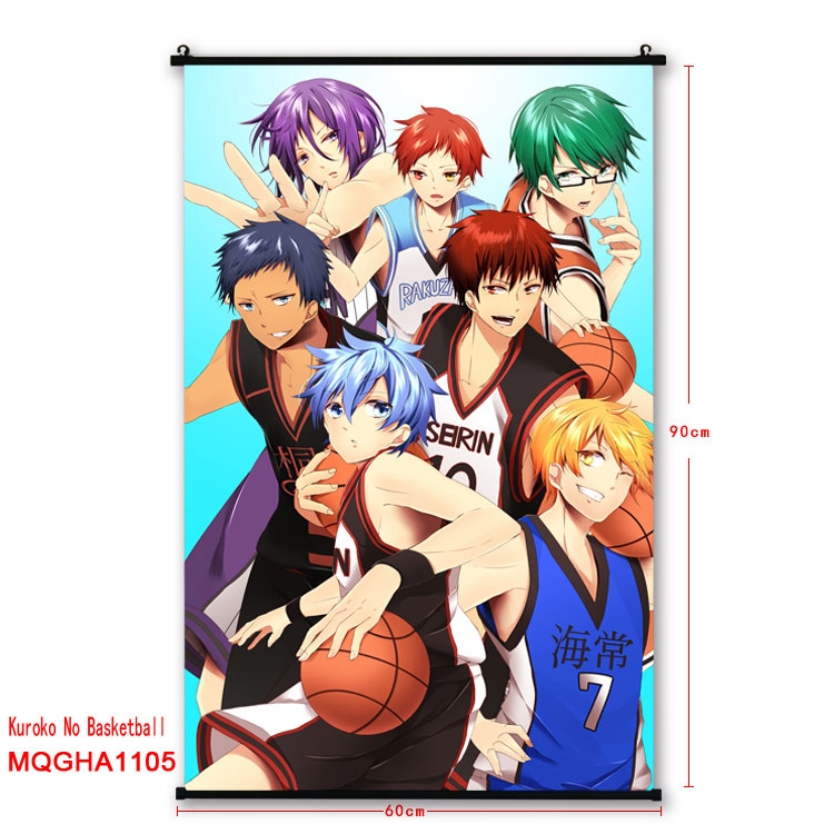 Kuroko no Basuke Anime plastic pole cloth painting Wall Scroll 60X90CM  MQGHA1105