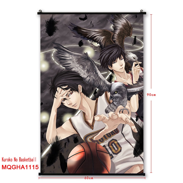 Kuroko no Basuke Anime plastic pole cloth painting Wall Scroll 60X90CM  MQGHA1115