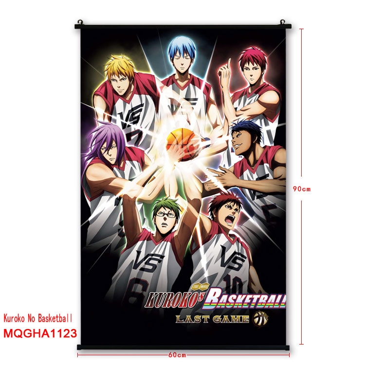 Kuroko no Basuke Anime plastic pole cloth painting Wall Scroll 60X90CM  MQGHA1123