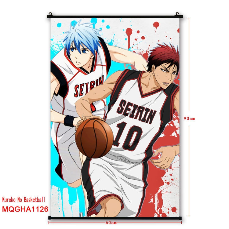 Kuroko no Basuke Anime plastic pole cloth painting Wall Scroll 60X90CM  MQGHA1126