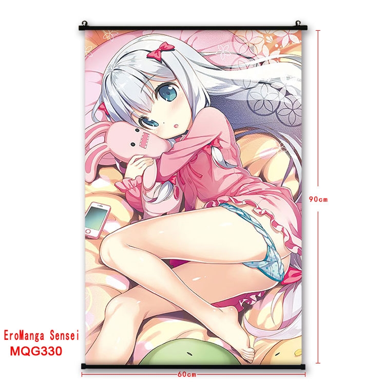 Ero Manga Sensei  plastic pole cloth painting Wall Scroll 60X90CM  MQG330
