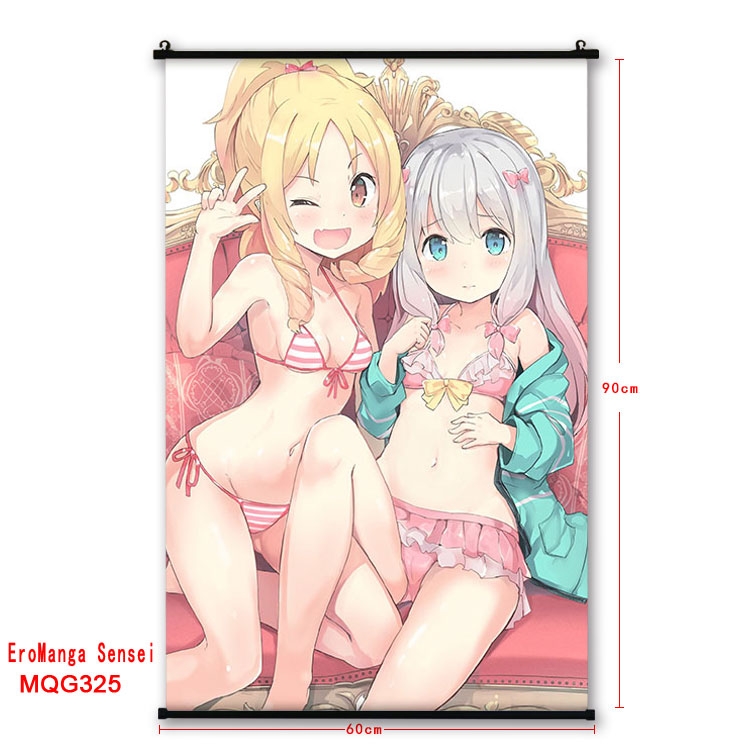 Ero Manga Sensei  plastic pole cloth painting Wall Scroll 60X90CM  MQG325