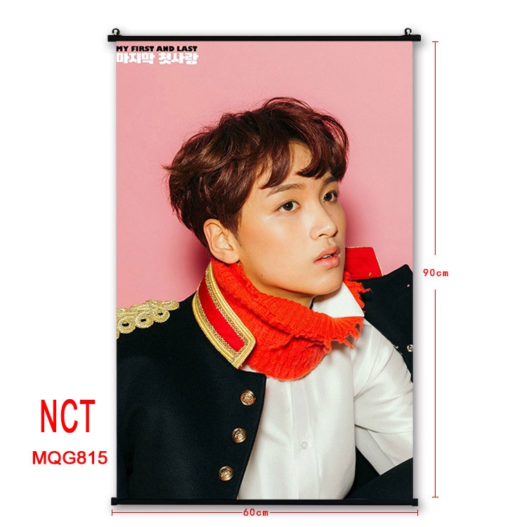 NCT  Music  plastic pole cloth painting Wall Scroll 60X90CM MQG815