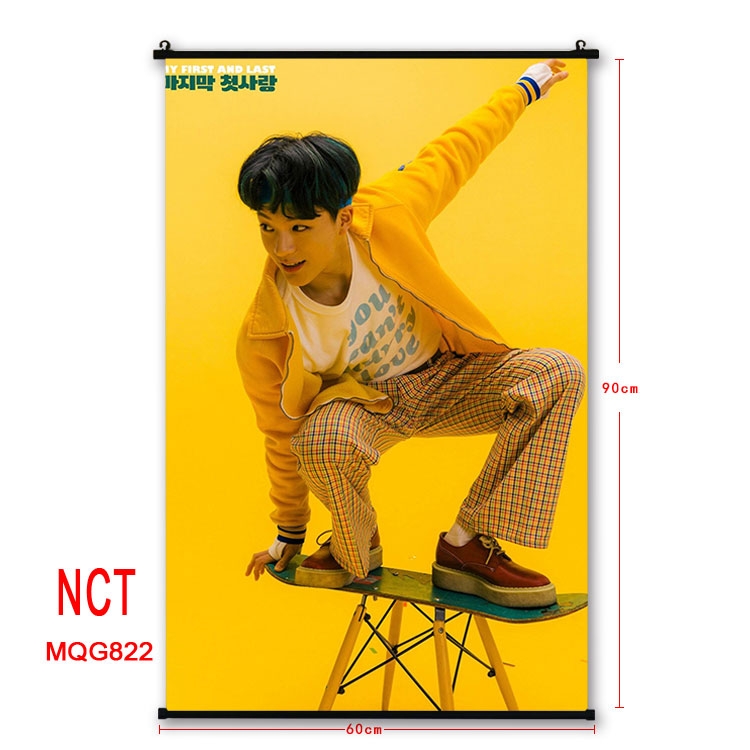 NCT  Music  plastic pole cloth painting Wall Scroll 60X90CM MQG822