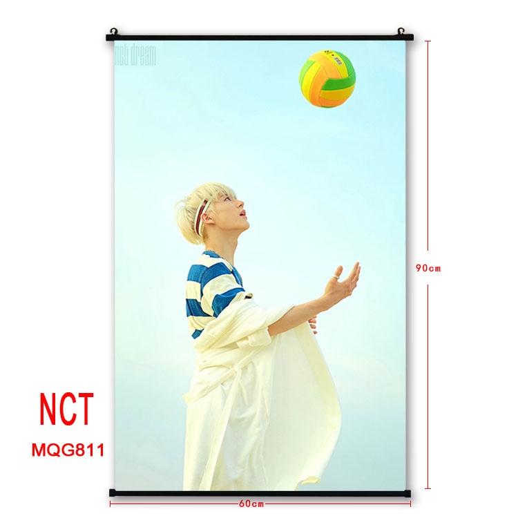 NCT  Music  plastic pole cloth painting Wall Scroll 60X90CM MQG811