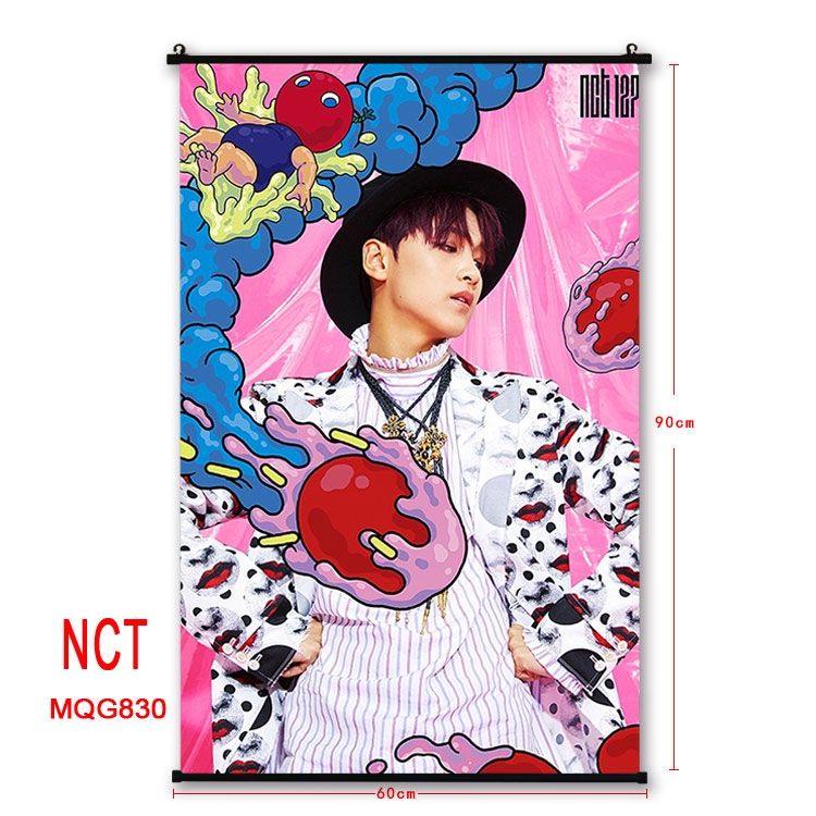 NCT  Music  plastic pole cloth painting Wall Scroll 60X90CM MQG830