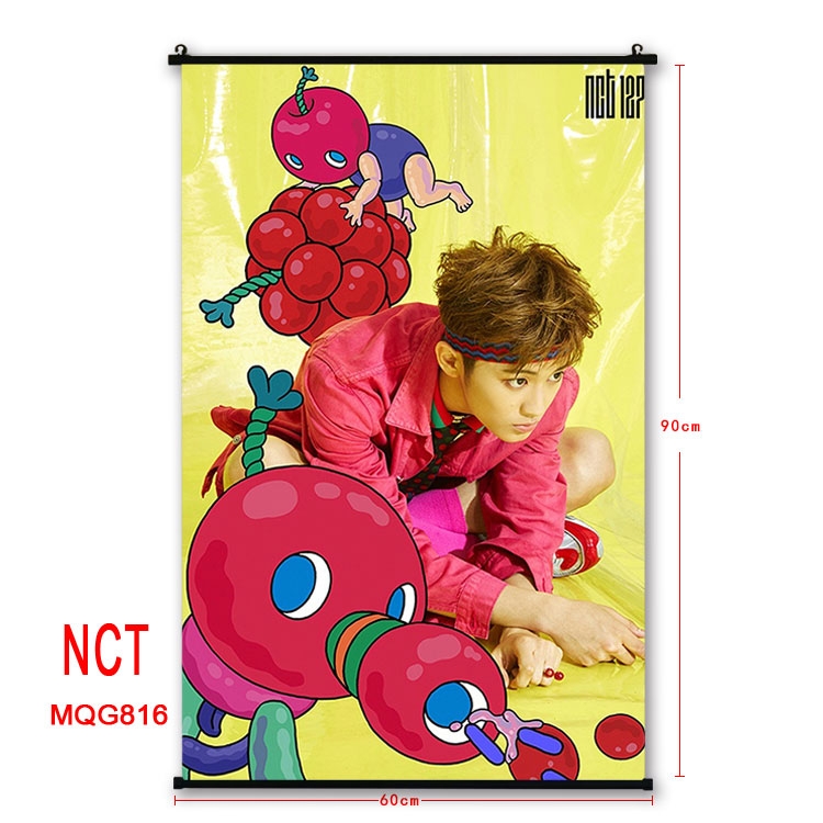 NCT  Music  plastic pole cloth painting Wall Scroll 60X90CM MQG816