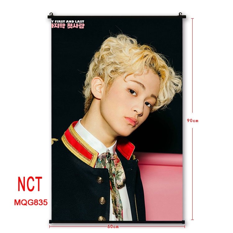 NCT  Music  plastic pole cloth painting Wall Scroll 60X90CM MQG835