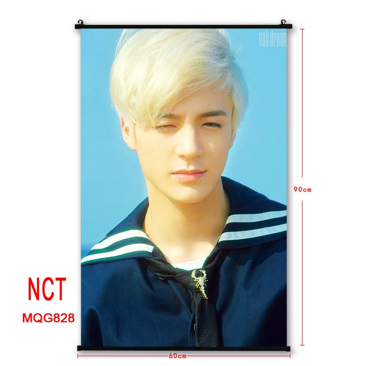 NCT  Music  plastic pole cloth painting Wall Scroll 60X90CM MQG828