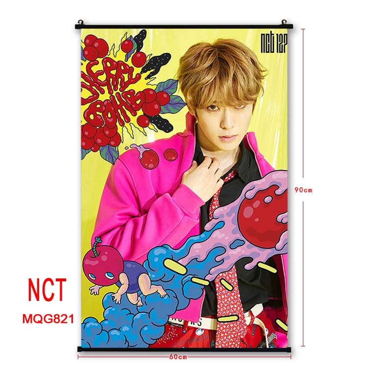 NCT  Music  plastic pole cloth painting Wall Scroll 60X90CM MQG821