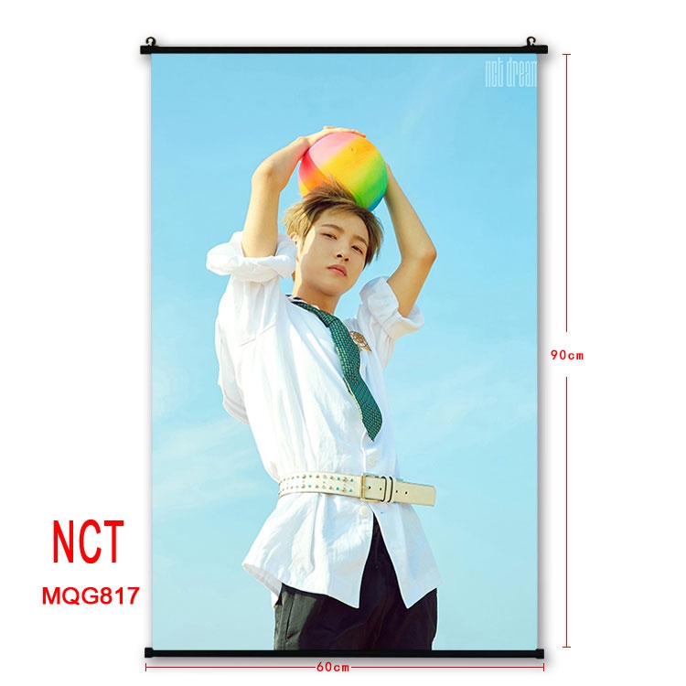 NCT  Music  plastic pole cloth painting Wall Scroll 60X90CM MQG817