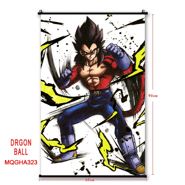 DRAGON BALL Anime plastic pole cloth painting Wall Scroll 60X90CM MQGHA323