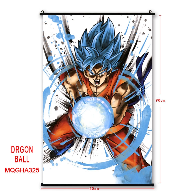 DRAGON BALL Anime plastic pole cloth painting Wall Scroll 60X90CM MQGHA325
