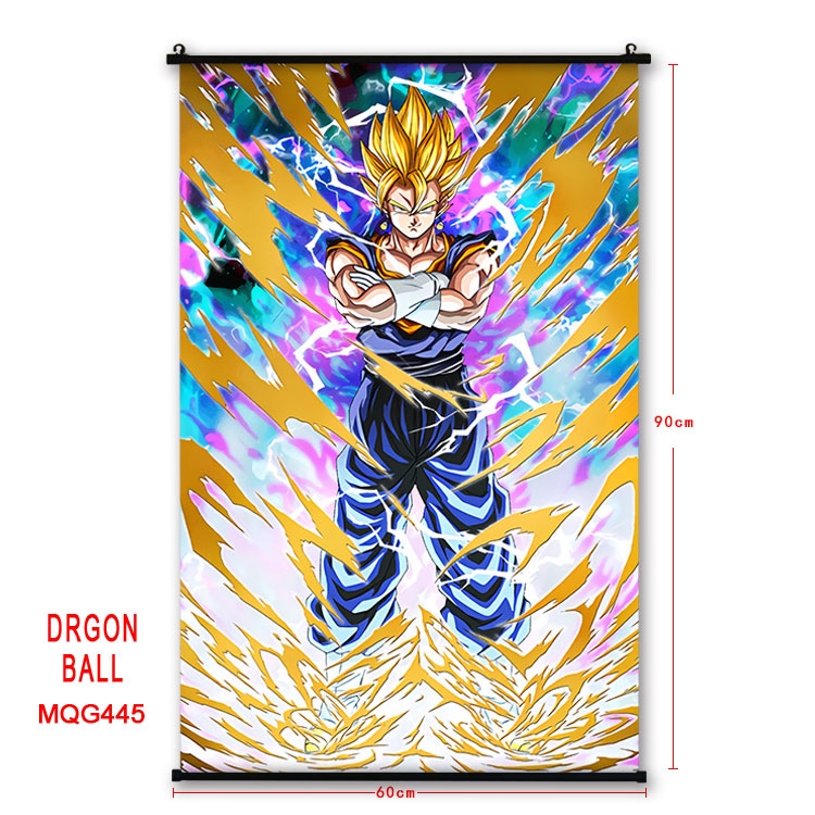 DRAGON BALL Anime plastic pole cloth painting Wall Scroll 60X90CM MQG445