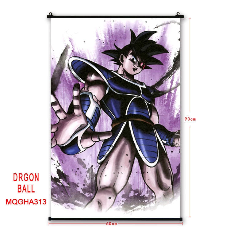 DRAGON BALL Anime plastic pole cloth painting Wall Scroll 60X90CM MQG443