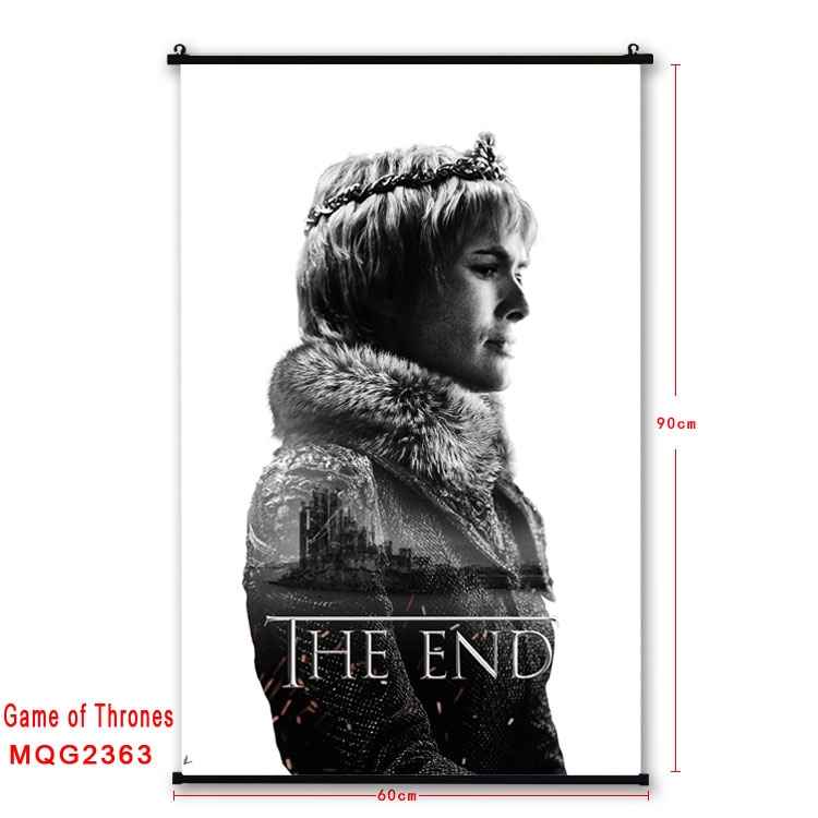 Game of Thrones Anime plastic pole cloth painting Wall Scroll 60X90CM MQG2363