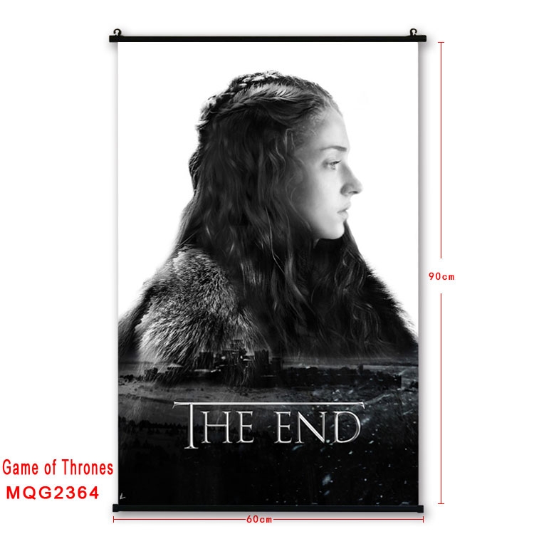 Game of Thrones Anime plastic pole cloth painting Wall Scroll 60X90CM MQG2364