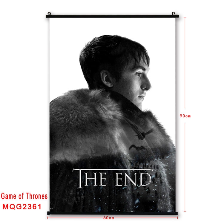 Game of Thrones Anime plastic pole cloth painting Wall Scroll 60X90CM MQG2361