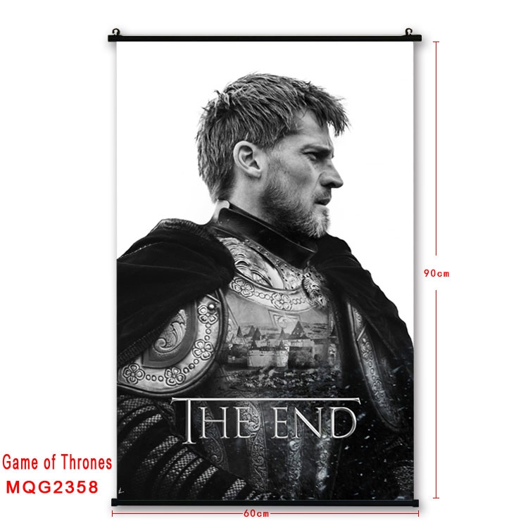 Game of Thrones Anime plastic pole cloth painting Wall Scroll 60X90CM MQG2358