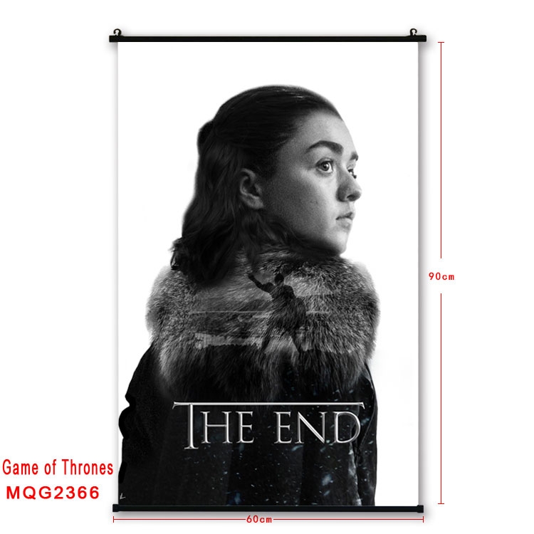 Game of Thrones Anime plastic pole cloth painting Wall Scroll 60X90CM MQG2366