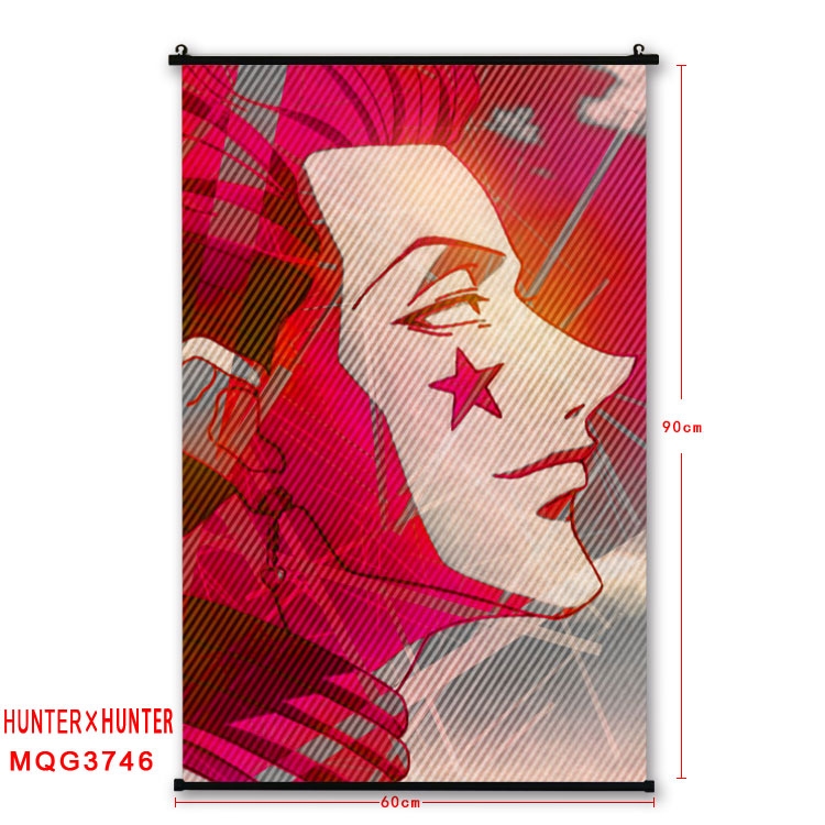 Hunter x Hunter Anime plastic pole cloth painting Wall Scroll 60X90CM  MQG3746